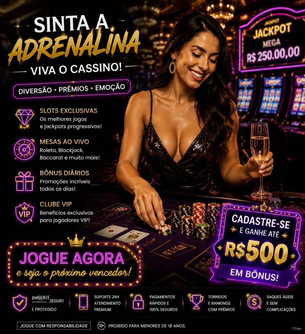 Bônus Diários 77ee